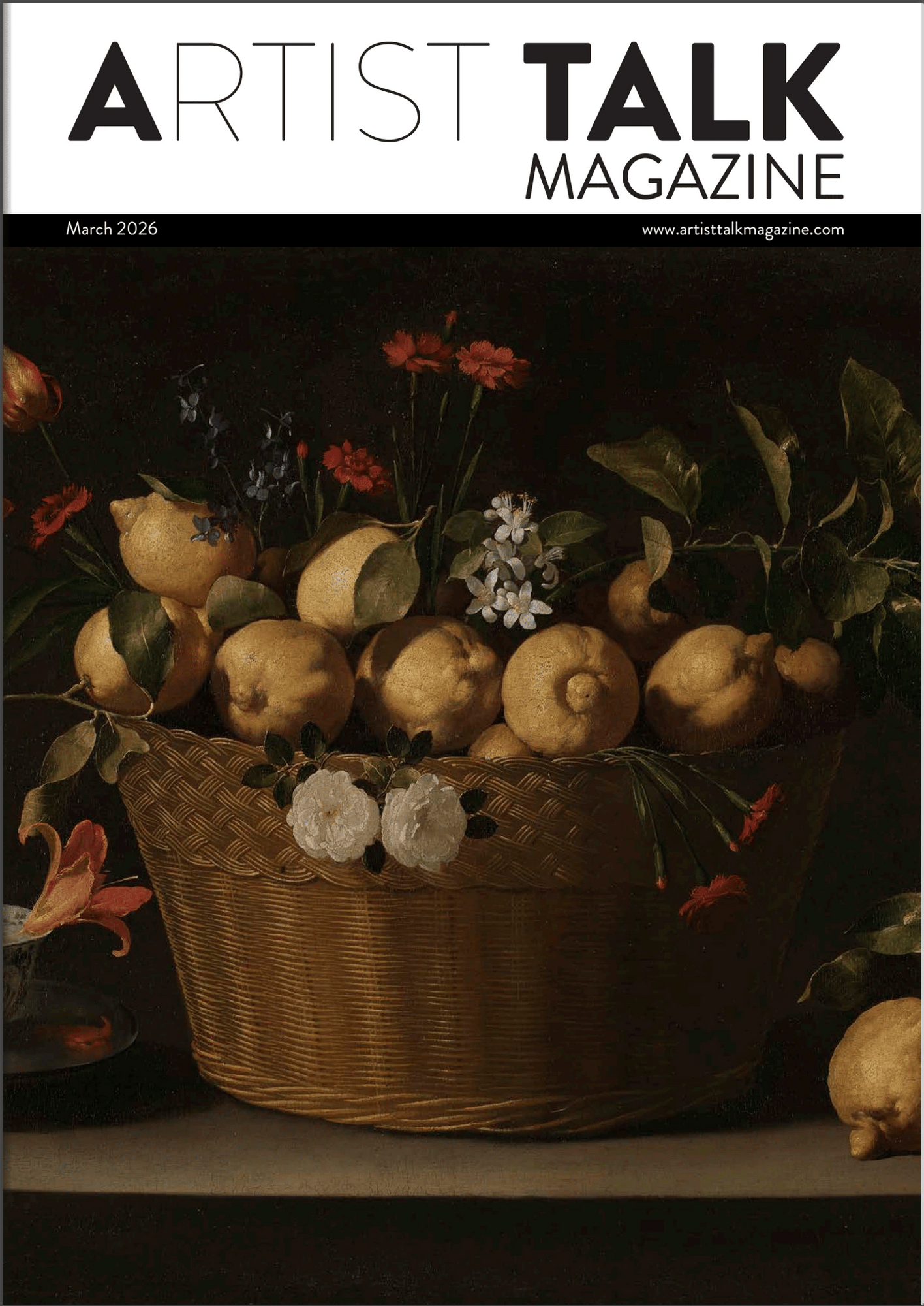Artist Talk Magazine cover