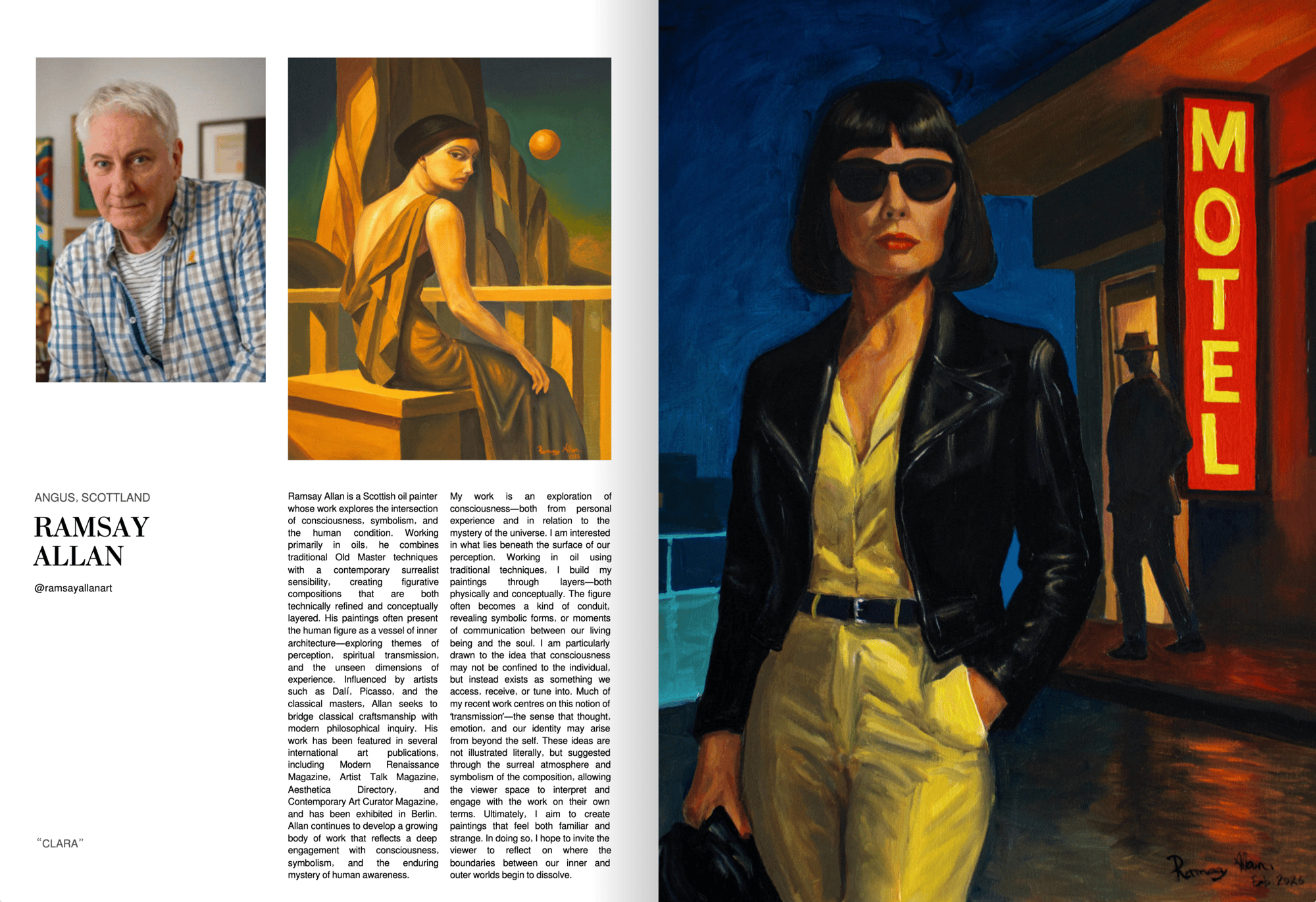 Modern Renaissance Art Magazine feature preview