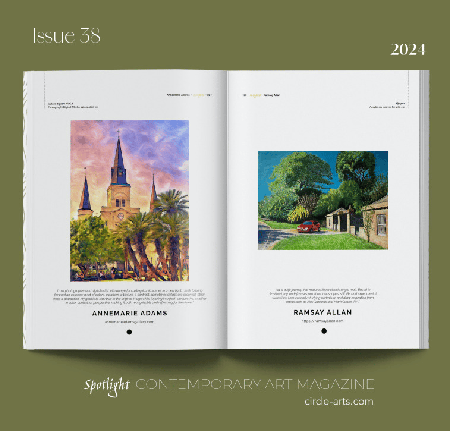Spotlight Magazine feature preview